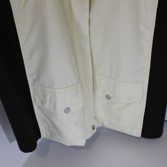 LAUREN RALPH LAUREN Active Crested Cream Brown Jacket Full Zip Size 2XL - Picture 5 of 13